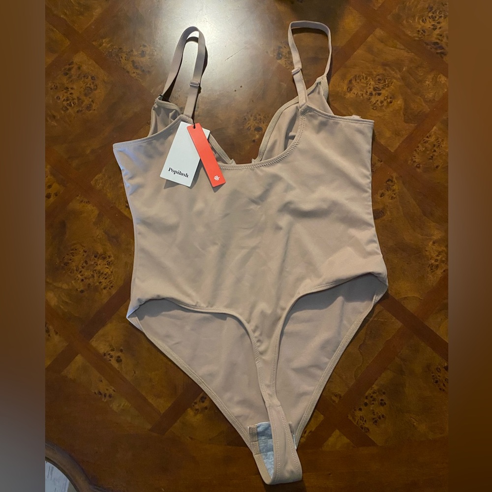 NWT-Popilush Nude Shapewear with Bag TUMMY CONTROL - Picture 3 of 6